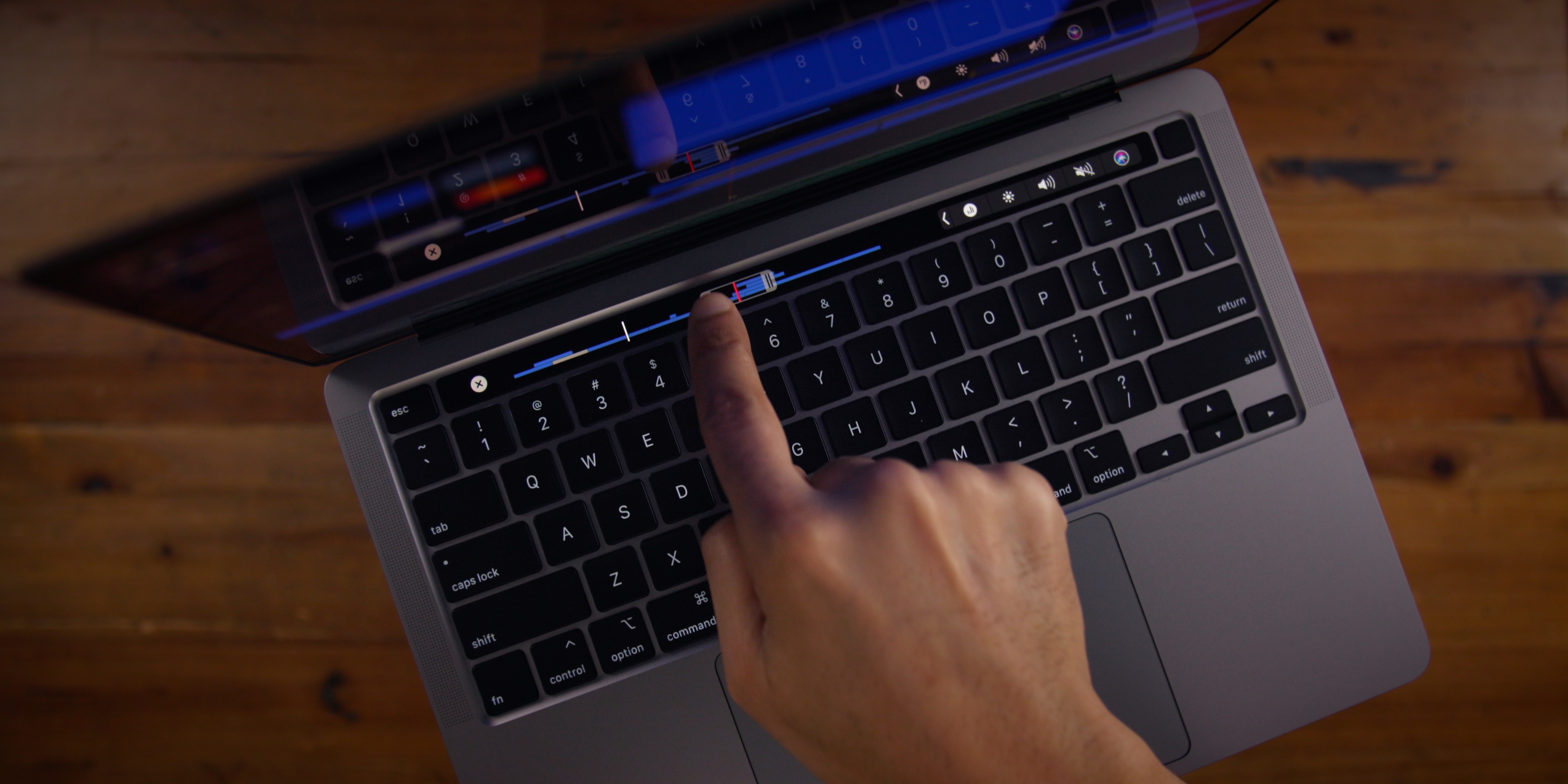 mac driver for windows m,ac atop touch bar